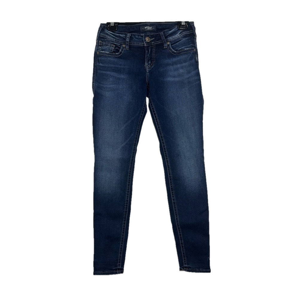 Women's Silver Jeans Co. Suki Super Skinny Jeans Size 27 Blue